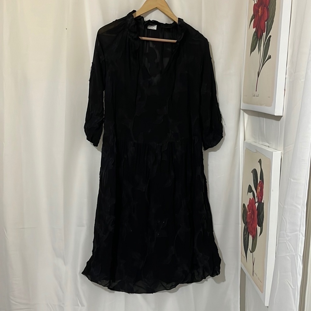 Wilfred Floral Sheer Oversized Dress a141
